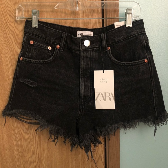 Zara | Shorts | Zara Black Jean Shorts 